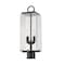 Z-Lite Sana 2 Light Outdoor Post Mount Fixture, Black And Seedy 592PHMR-BK - alternate 2